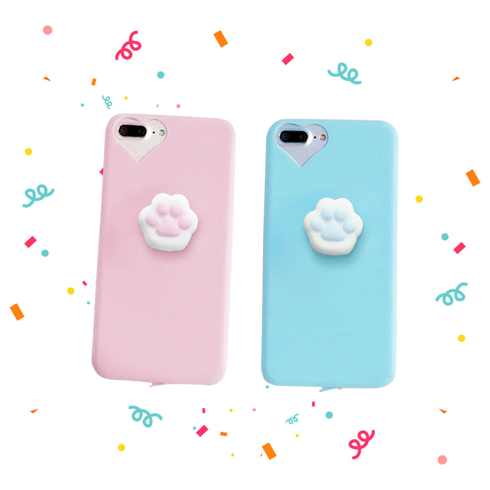 Cute Squishy Cat Claw Case for iPhone 6 6S 7 Plus 49Always Cute Squishy Cat Claw Case for iPhone 6 6S 7 Plus 49Always
