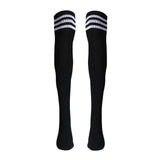 1 Pair Thigh High Socks Over Knee Sport Running Girls Football Socks High Quality