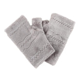 1 Pair Winter Thick Warm Hiking Gloves Travel Leak Finger Gloves For girl #W21